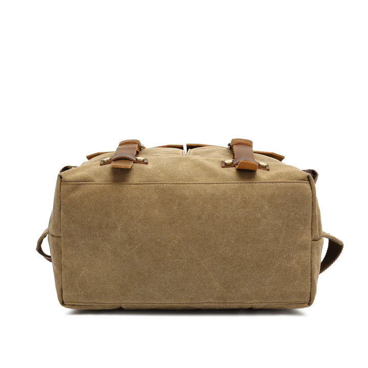 Mochila Queule caqui — base