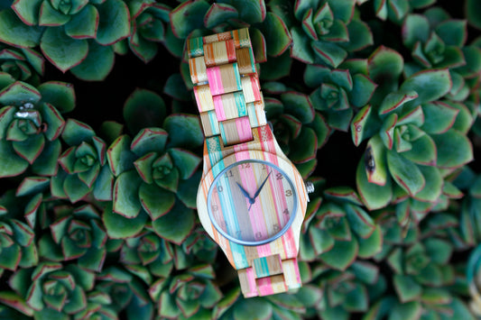 Reloj de Madera Mariquina