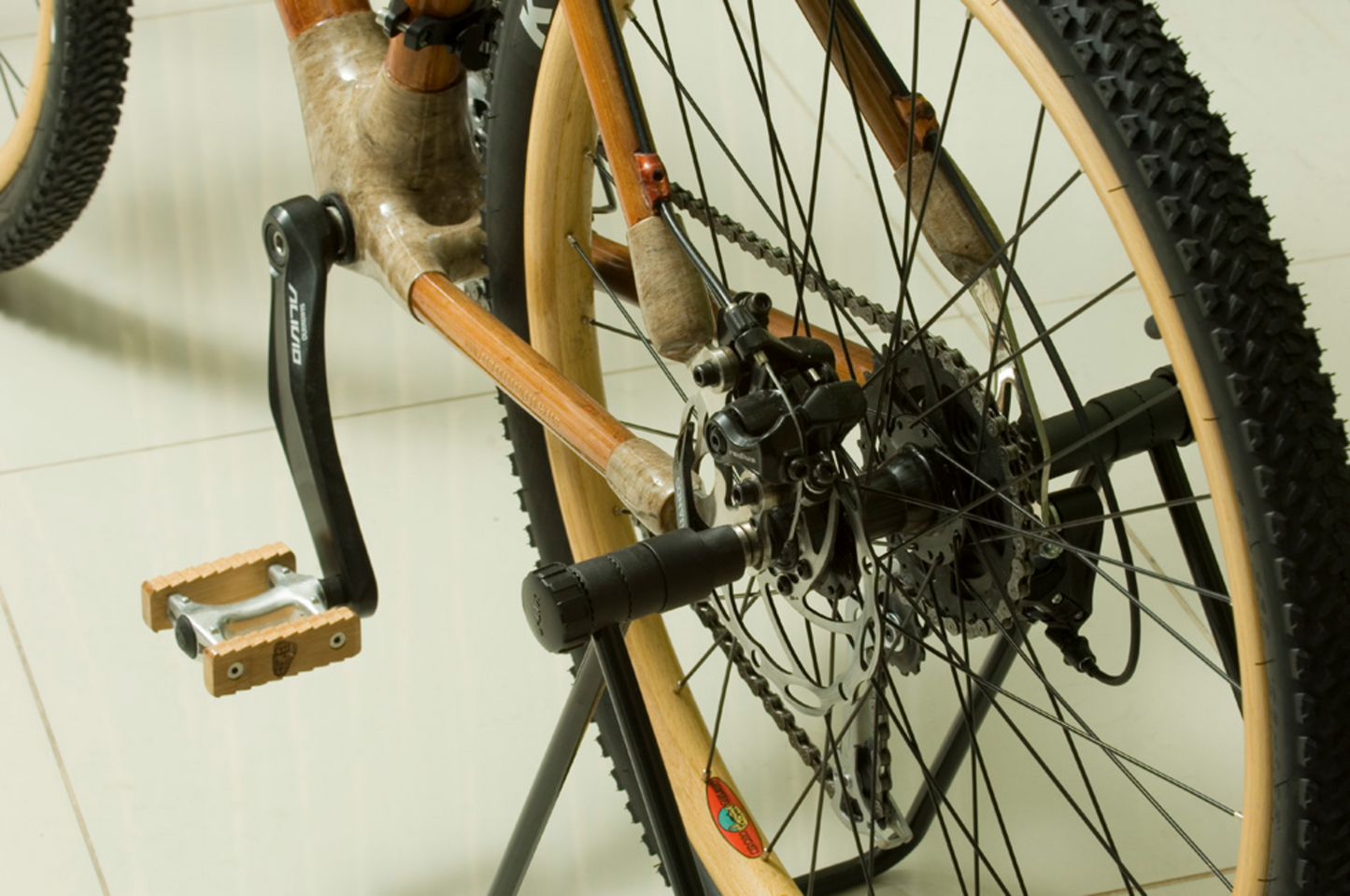 Bicicleta Llanta de Bambú